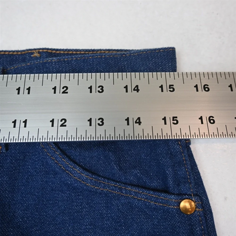 Wrangler 31x32 Dark Wash Denim 936WWZ Cowboy Cut Western Mens Jeans